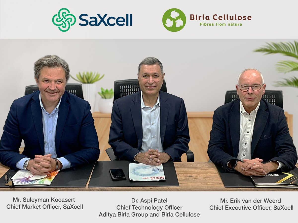 SaXcell And Birla Cellulose Forge Partnership To Revolutionize Textile ...