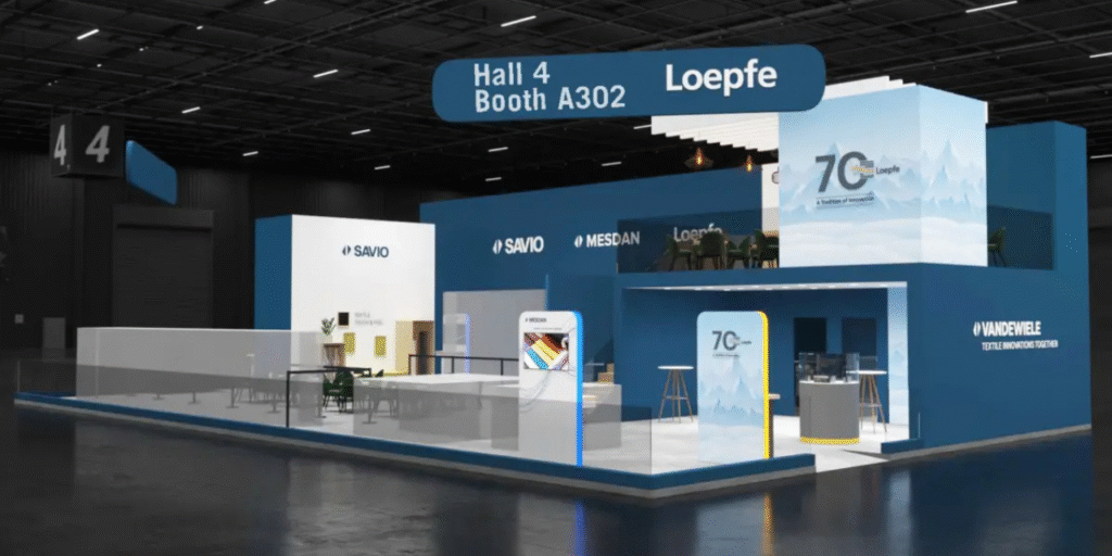 Loepfe Marks 70 Years of Innovation at ITMA 2025