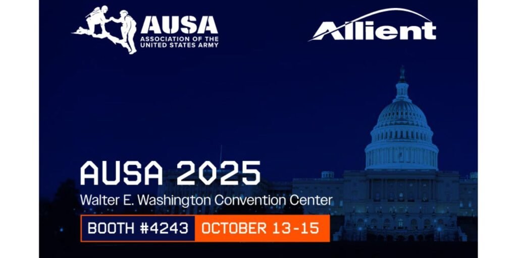 Allient Inc. Unveils Next-Gen Defense Tech at AUSA 2025
