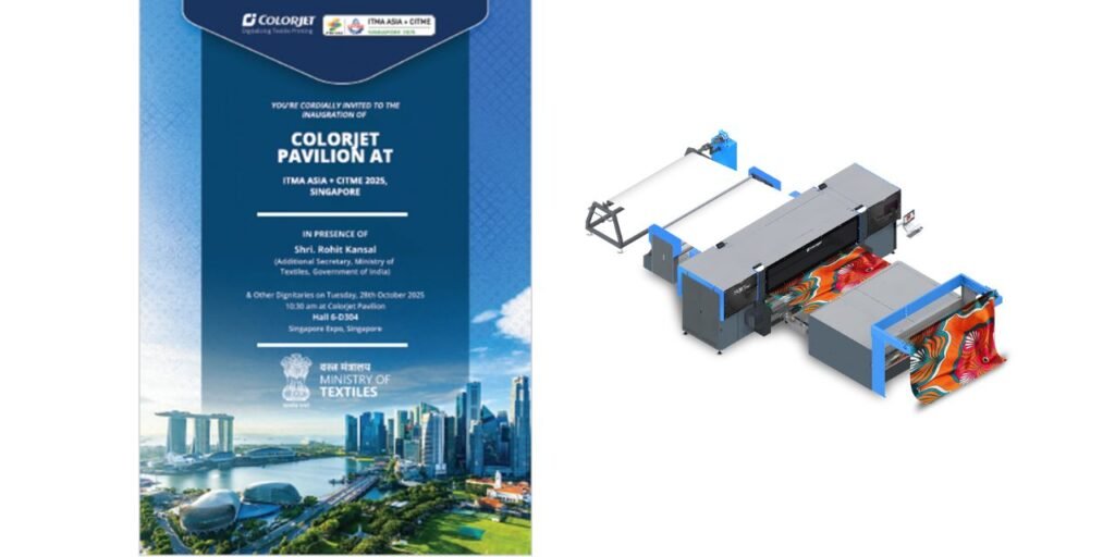 ColorJet Showcases FabJet Pro at ITMA ASIA Singapore 2025