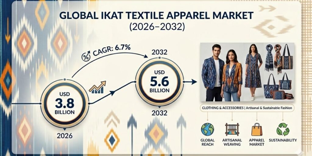 Ikat Textile Apparel Market to Hit $5.6B by 2032