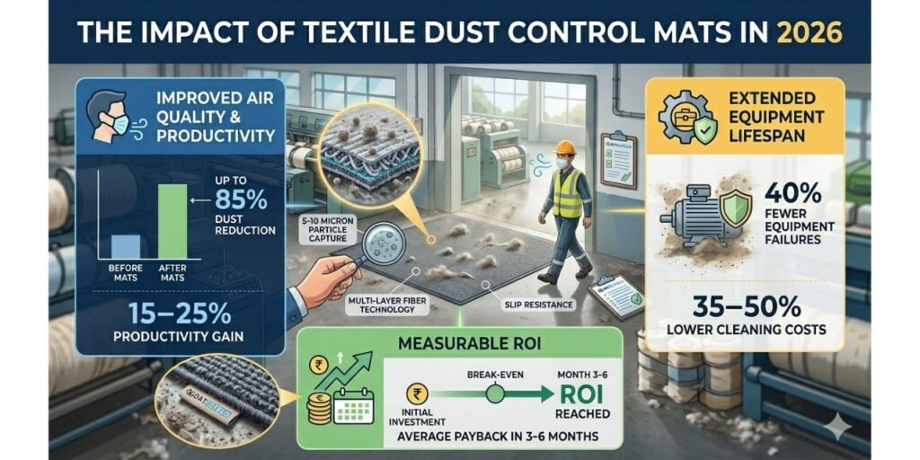 Textile Dust Control Mats Market Hits $1.9B in 2026
