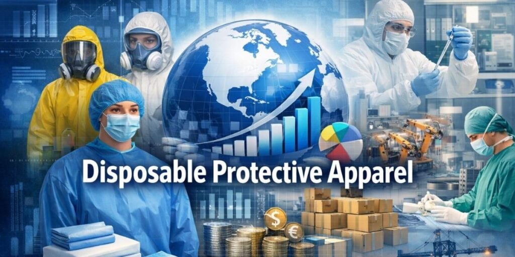 Disposable Protective Apparel Market Expected to Reach USD 8.2 Billion by 2033 Amid Growing Demand for Workplace Safety