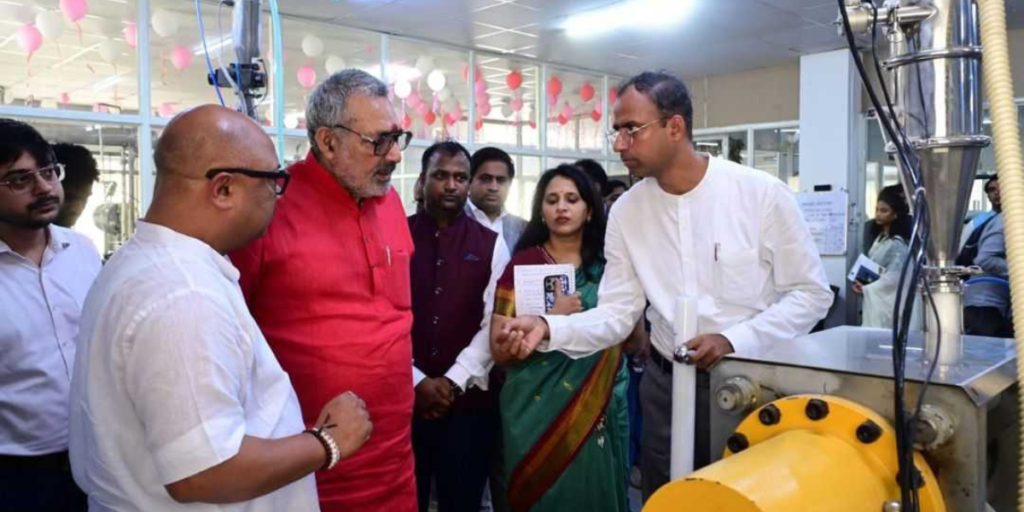 Union Textiles Minister Inaugurates Medical Textiles Testing Laboratory At AMTZ
