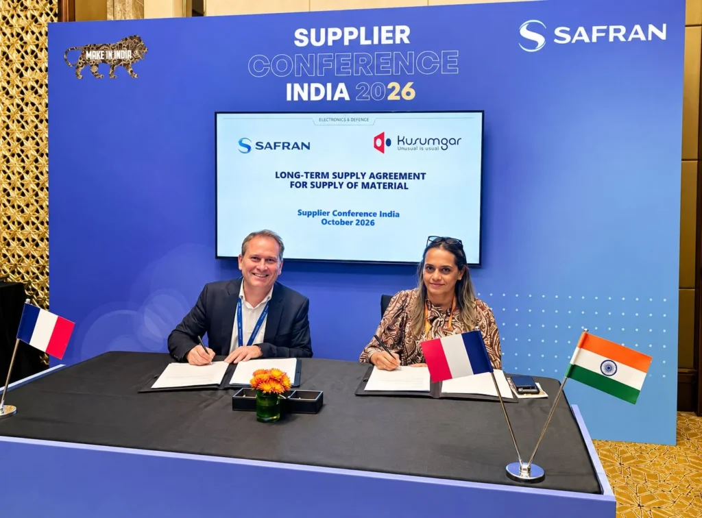 Kusumgar Strengthens Aerospace Focus with Long-Term Safran Partnership