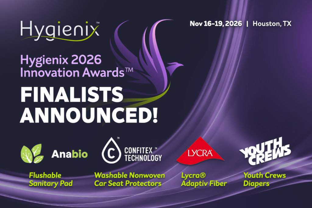 INDA Announces Four Finalists for 2026 Hygienix Innovation Award