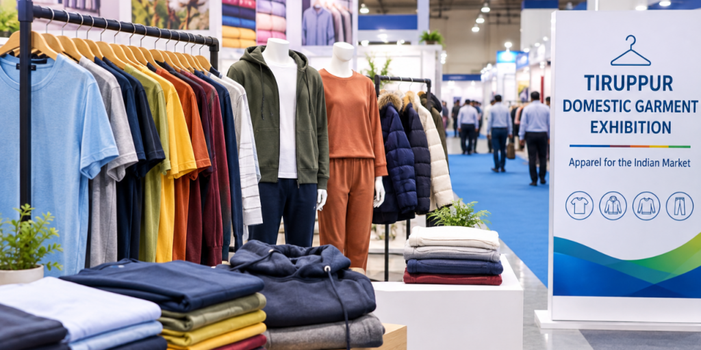 Tiruppur to Host Domestic Garment Exhibition from January 3–5