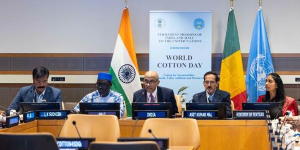 India and Mali Mark World Cotton Day at UN Headquarters in New York