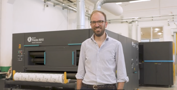 Tintoria Finissaggio 2000 Adopts Kornit Presto MAX